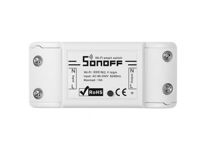 Smart Switch WiFi Sonoff Basic R2, 90-250V, max. 2200W [M0802010001]