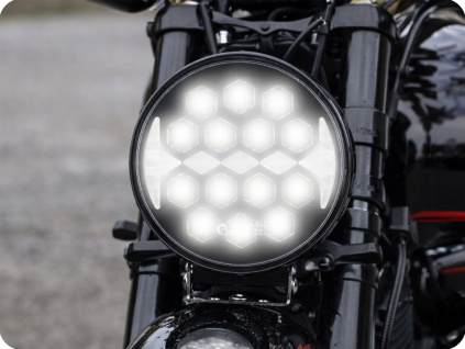 LED predné svetlo + pozičné 103W/1,7W, 7480LM, 12/24V [L3414]