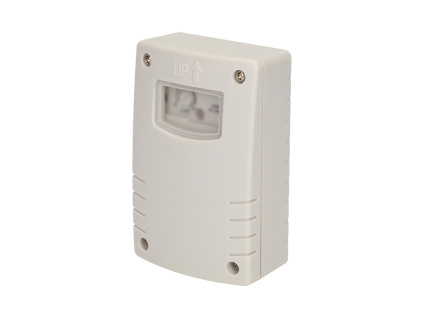 ORNO súmrakový senzor 230V, max.1200W, IP44, nastaviteľný 3-500 lux, nastavenie času 1-9 hodín [OR-CR-209]