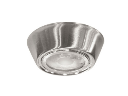 Nástenné bodové svietidlo G4, 12V, IP45, okrúhle, nikel [BS805NM]