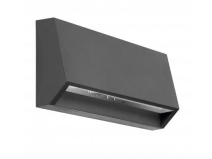 LED nástenné svietidlo do exteriéru ENYE LED 3W,170lm, IP65, 4000K, sivé [AD-OP-6191L4]