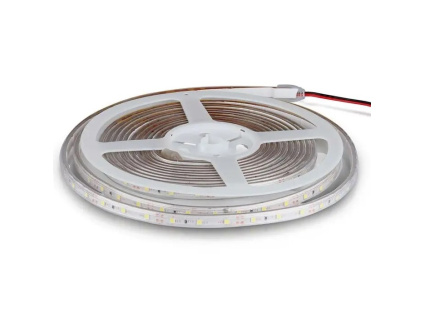 LED pás do exteriéru MODRÝ 5m 3,2W/m 420LM/m 60 LED/M, SMD3528, IP65 12V vodeodolný