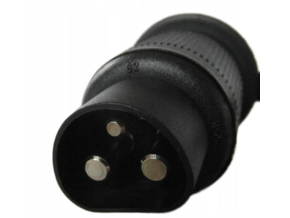 Plastová zástrčka 3PIN 12V [E0003-A]