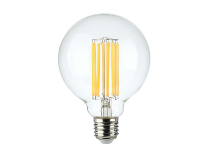 Retro LED žiarovka, E27, 18W, 2520lm, G95, 3000K