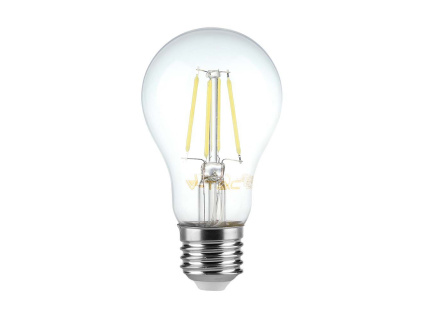 Retro LED žiarovka E27, stmievateľná, 8W, 720lm, A67, 3000K