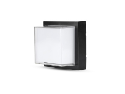 LED nástenné/stropné svietidlo 12W, 1200lm, IP65, štvorcové