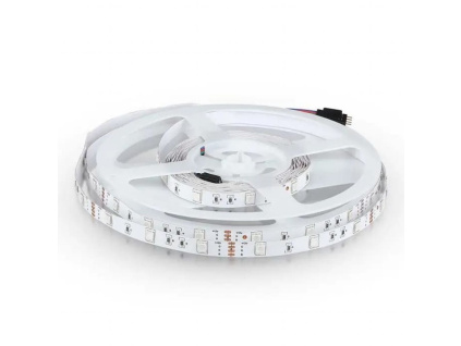 LED pás do interiéru RGB 6W/m 500LM/m 12V 30LED/m IP20