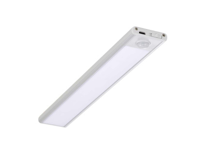 LED svietidlo do skríň a políc 1,5W, 110LM, 30cm, 5V, 1A, strieborné, IP20