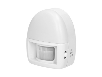 Nočné LED svetielko s pohybovým a súmrakovým senzorom 3xAA [LA-7]