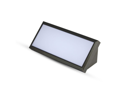 LED nástenné svietidlo 20W, 2045lm, IP65, čierne