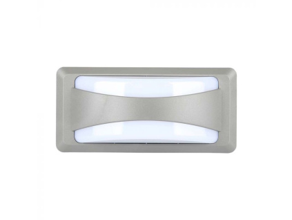 LED nástenné svietidlo 12W 1160LM šedé IP65