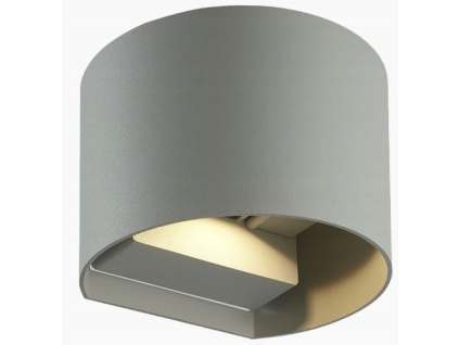 LED line LITE nástenné svietidlo "CILINDER" 2x3W, 450lm, IP54, sivé [475534, 475565]
