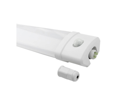 Vodeodolné svietidlo s PIR senzorom 40W, 4800lm, 125cm, 4000K [477651]