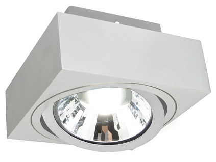 Prisadené svietidlo na AR111 žiarovku, biele [SLIP005047]