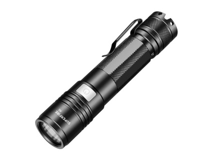 Superfire nabíjateľná UV LED baterka 365NM micro USB [A5-365NM]