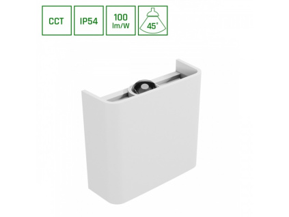 Spectrum LED nástenné svietidlo LUNARIX 2W, 200lm, CCT, IP54, biele [SLIP007016]