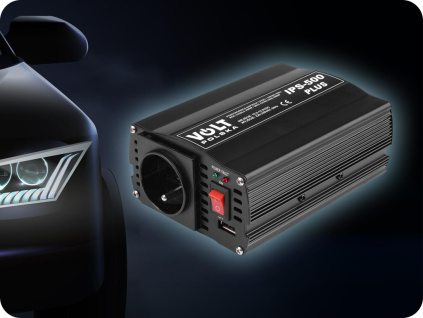 VOLT Menič napätia IPS 500 PLUS, 12/230V, 350/500W [3IPS50012P]