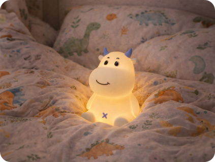 Nočná lampa kravička 1.2W, RGB+3000K [MW20538]
