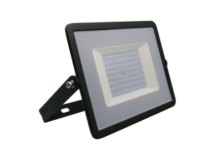 LED reflektor 100W, 8700lm, čierny