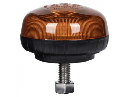 KAMAR LED výstražný maják 15W, 12V/24V, 3módy, R10, R65, IP66, uchytenie skrutkou [ALR0202]