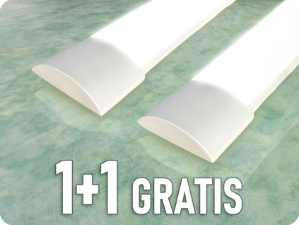 LED hranolový panel 40W, 120cm, 4800lm, zmena farieb 3000/4000/6000K, 1+1 zadarmo!