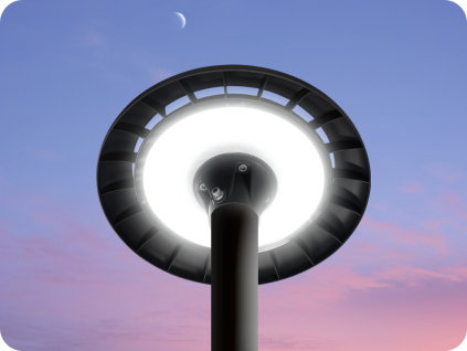 LED svietidlo na stĺp 50W, 6000lm, IP65, CCT [207486]