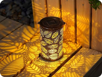 Solárna LED lampa marocké listy 12lm, 3000K [RTV200121]