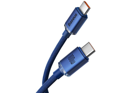 eng pl Baseus Crystal Shine cable USB C to USB C 100W 2m blue 23223 8