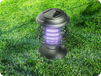 LUMIO LED solárny lapač hmyzu 2v1 [MKE011]