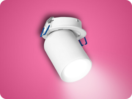LED stropné svietidlo zápustné MALTA GU10 max. 12W, biele [AD-OP-6478WGU10]