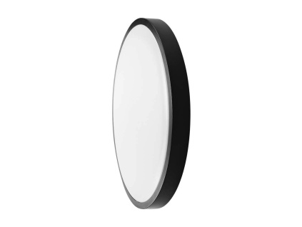 LED svietidlo 36W, 3820lm, okrúhle, čierny rám, SAMSUNG Chip