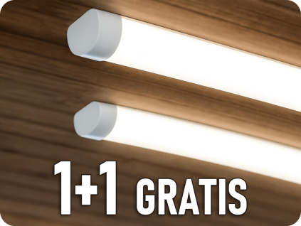 LED hranolový panel 20W, 2400lm, 60cm, 1+1 zadarmo!