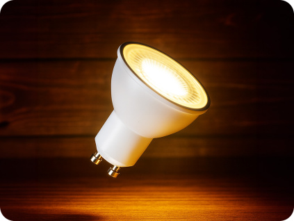LED žiarovka GU10 7,5W, 610lm, 110°, CREE CHIP