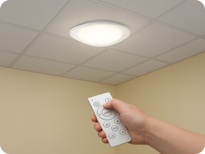 30W/60W/30W LED stropné svietidlo 3in1 s diaľkovým ovládačom, 6000lm, zmena farieb