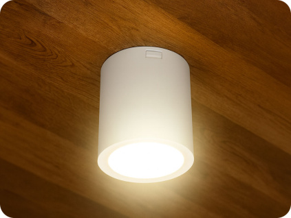 LED prisadené svietidlo CHLOE 7W, 560lm, CCT, okrúhle, biele [SLI043032CCT_PW]