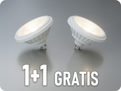 LED žiarovka AR111, GU10, 14W, 1200lm, 40°, 1+1 zadarmo!
