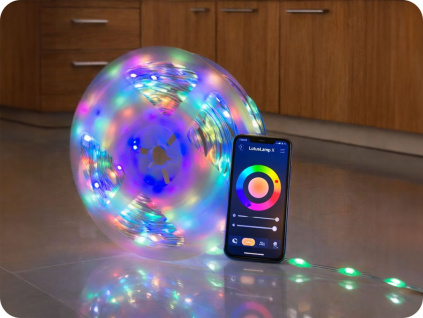 Smart LED dekoračná reťaz 5m, 5W, RGB, IP65 [ML61623]