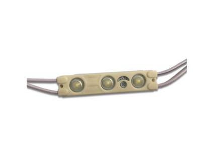 LED MODUL 1W, 3 LED , BIELY, IP67