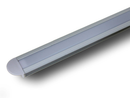 HLINÍKOVÝ PROFIL 2 M PRE LED PÁSY, 24,5 x 12,2 MM