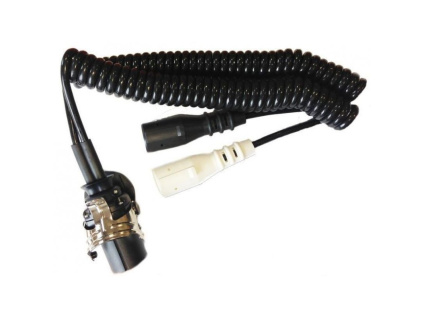 Špirálový adaptér, 24V, 15 pólový / 2x7 pólový [E1201-A]