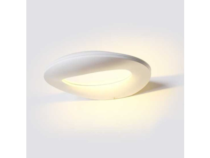 10W LED nástenné svietidlo (1100lm), biele, IP65, 4000K