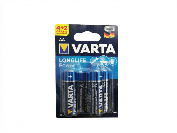 VARTA Longlife Power AA 4+2, 1,5V Alkaline