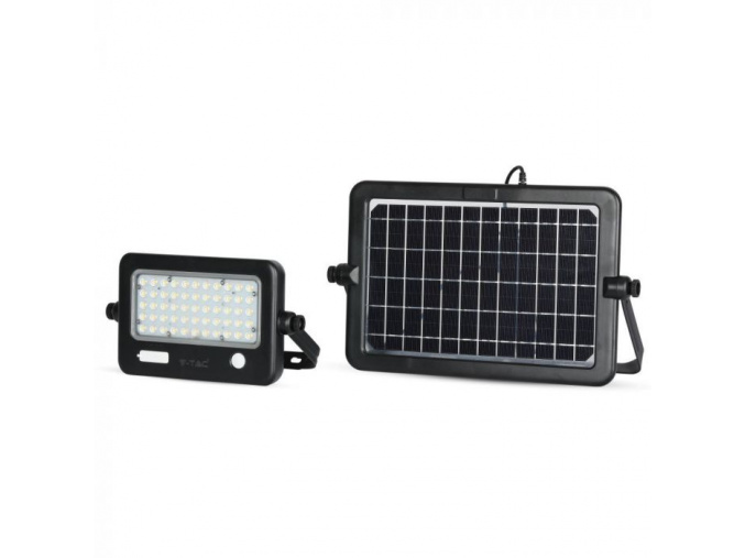 LED solárne svietidlo s odpojiteľným panelom, 10W (1100lm), 4000K
