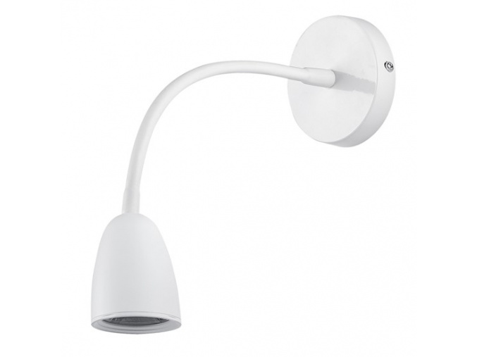 Solight LED nástenná lampička, stmievateľná, 4W (280lm), 3000K, biela (WO54-W) [WO54-W]