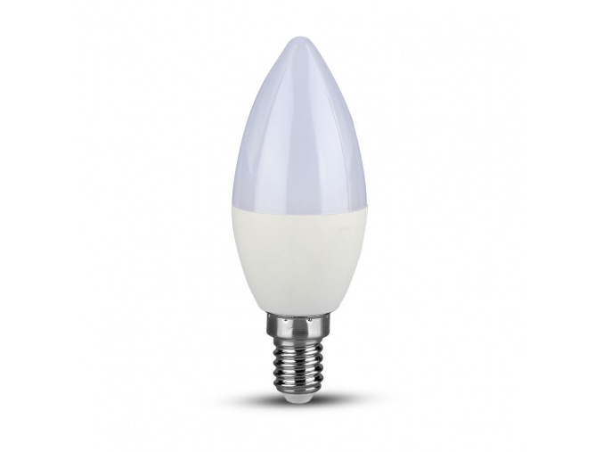 LED žiarovka, stmievateľná, sviečka, E14, 5.5W, 470lm, Samsung Chip