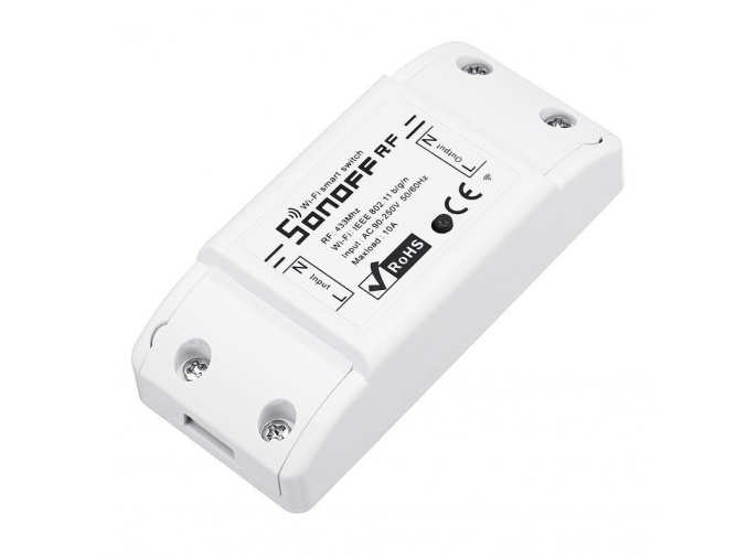 Smart Switch WiFi + RF 433 Sonnoff RF R2, 90-250V, max. 2200W