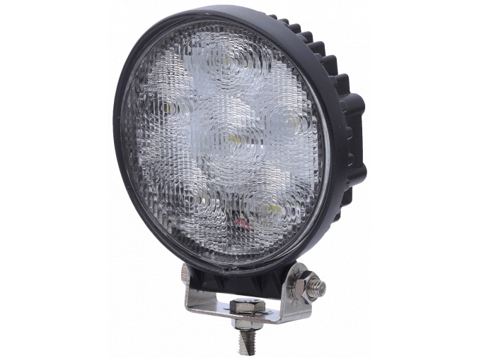 LED Epistar pracovné svetlo, okrúhle, 18W (1100lm), 12/24V,6500K,  IP67 [L2205]