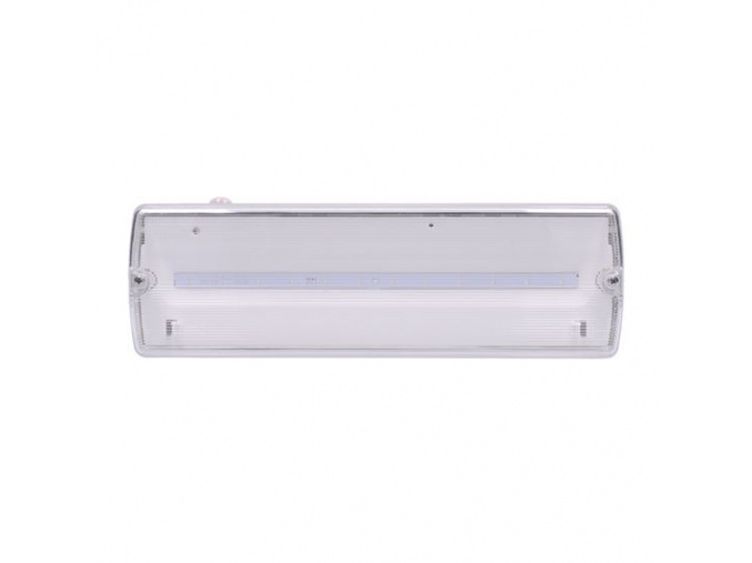 Solight LED núdzové osvetlenie 3.2W, 175lm, IP65, testovacie tlačidlo [WO526]