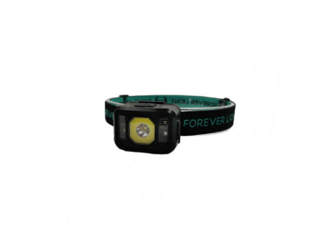 Forever Light LED čelovka Senso  XP-E 3W + COB 3W, 270lm, so senzorom, 1200mAh Li-Pol, IP64