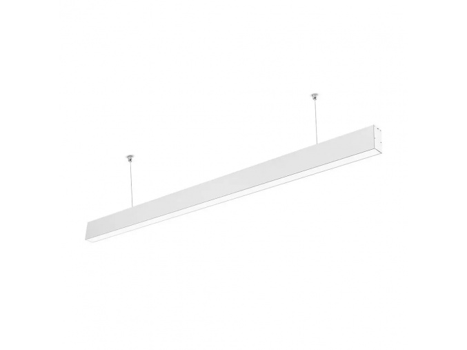 LED lineárne závesné svietidlo 40W, 3360lm, SAMSUNG chip, biele